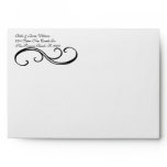 Custom Monogram Matching Envelopes