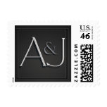 Custom monogram postage postage