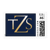 Custom Monogram postage postage