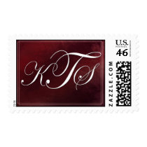 Custom Monogram Postage stamps