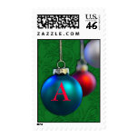 Custom Monogram Postage for the Holidays