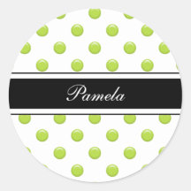 Custom Monogram Sticker Labels