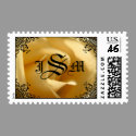 Custom Monogram Yellow Rose
