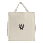 Custom Monogrammed Eagle Embroidered Bag