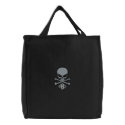 Custom Monogrammed Skull Embroidered Tote Bag embroidered bags