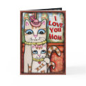 Custom Mother's Day / Birthday Cats cards