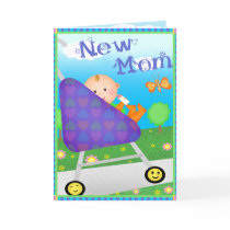 Custom Mother's Day New Mom cards