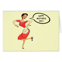 Custom Mother's Day Vintage 1940 Card (yellow)