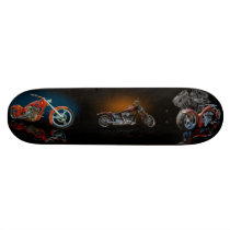 Custom Motorcycle skateboards