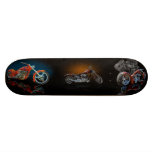 Custom Motorcycle Skate Board Decks
