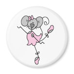 Custom Mouse Ballerina Magnet