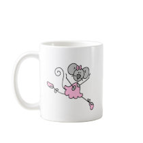 Custom Mouse Ballerina Mug