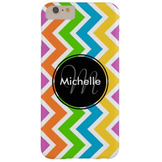 Custom Multicolored Rainbow Chevron Pattern