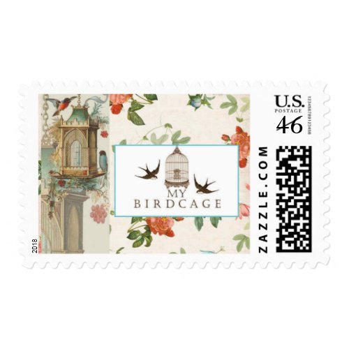 Custom My Birdcage stamp