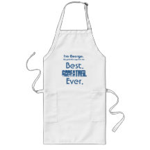 Custom Name Best Godfather Ever V01A Apron