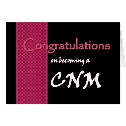 CUSTOM NAME Congratulations - CNM Card