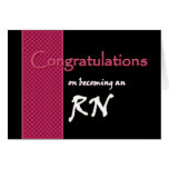 CUSTOM NAME Congratulations - RN Cards