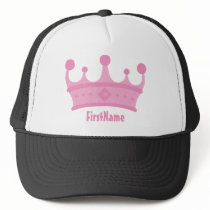 Custom Name Crown Hats
