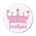 Custom Name Crown magnets by PageantPrincess Custom Name Crown magnets