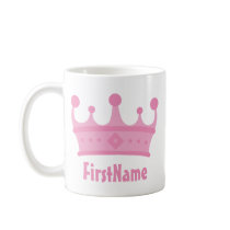 Custom Name Crown Mug