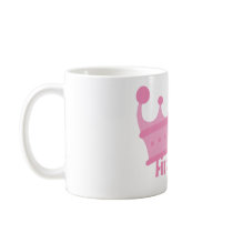 Custom Name Crown Mugs