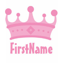 Custom Name Crown t-shirts