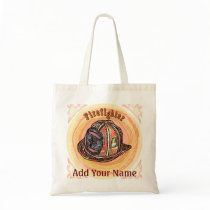Custom Name Firefighter Helmet bags