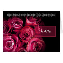 CUSTOM NAME - Flower Girl THANK YOU Greeting Cards