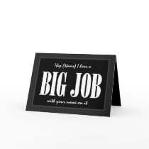 Custom Name GROOMSMAN Invitation Template - FUNNY Greeting Card