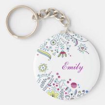 Custom Name Keychain