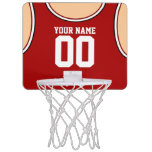 Custom Name/Number Mini Basketball Hoop