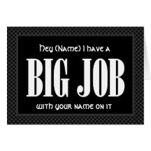 Custom Name RING BEARER Invitation FUNNY D521 Greeting Cards