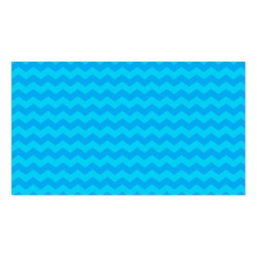 Custom name sky blue chevrons pink bow business card template (back side)