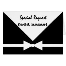 CUSTOM NAME Special Request - Be My Groomsman Card