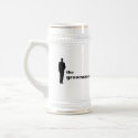 Custom names groomsmen group bachelor beer stein mug