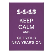 Custom New Year's Eve Party 2013 Invitation invitations