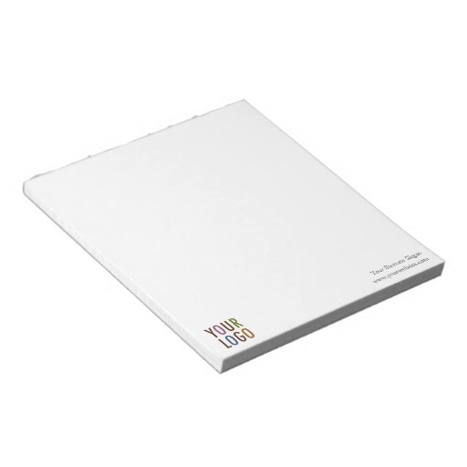 Custom Notepad Company Logo Promotional Bulk Zazzle