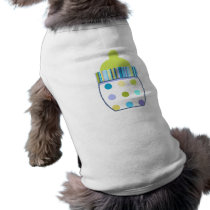Custom Oliver Baby Bottle Doggie Tee Shirt
