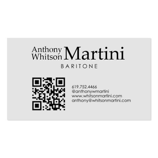 [Custom Order] - Anthony Business Card Templates (back side)