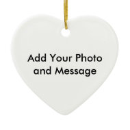 Custom Ornament Heart ornament