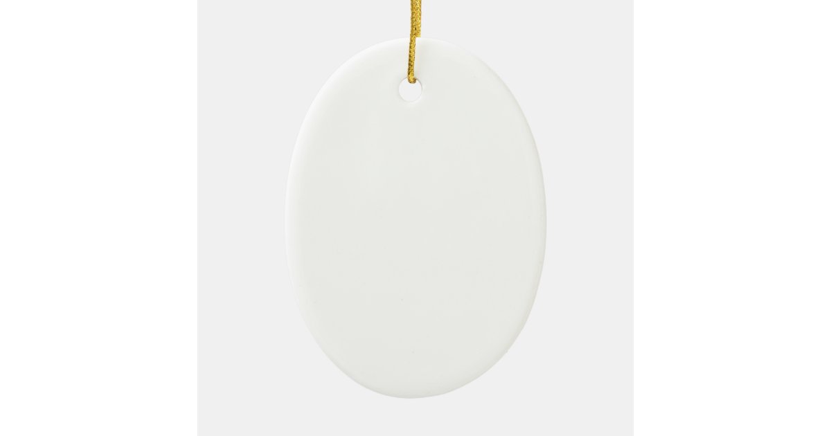 Oval Ornament Zazzle