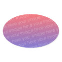 Custom Oval Stickers sticker