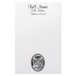 Custom Owl Stationery
