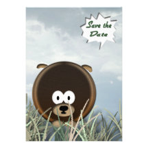 Custom Party Invitations save the date