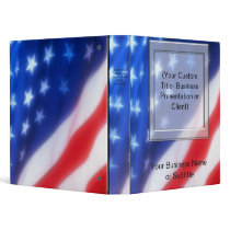 Custom Patriotic Business Presentation Binder by cutencomfy Custom Patriotic Business Presentation Binder