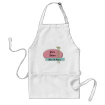 Custom Personalized 50s Retro Style Diner Aprons by iheartshop Custom Personalized 50s Retro Style Diner Aprons