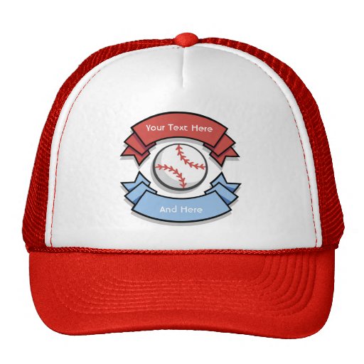 Custom Personalized Baseball Hats Zazzle