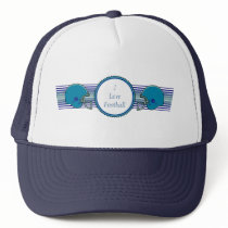 Custom, Personalized Football Helmet Hats
