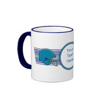 Custom, Personalized Football Helmet Mugs by pacificsportsgifts Custom, Personalized Football Helmet Mugs