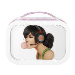 Custom Personalized Girly Lunchbox